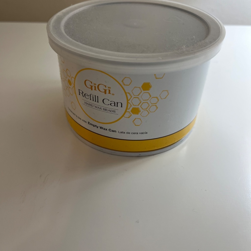 Gigi Soothing Azulene Hard Wax Beads AND Refill Can- 14 Oz NWT - Picture 7 of 8